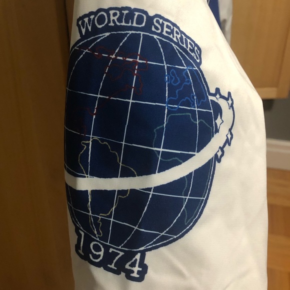 Blue Neutrals Varsity Jacket - Picture 4 of 4